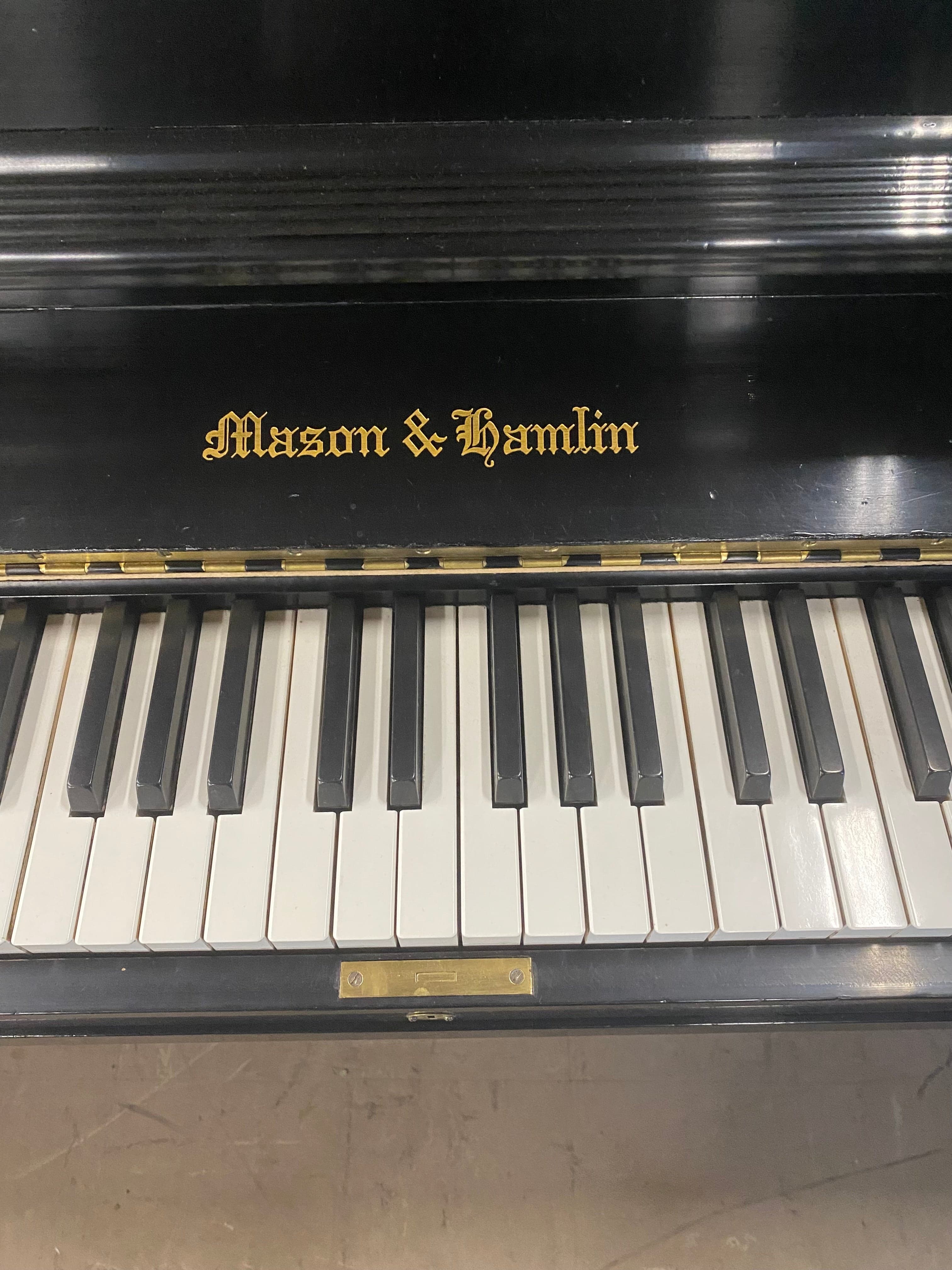 Mason & Hamlin Model 50 Upright Piano - PhotoNov142023_35053PM